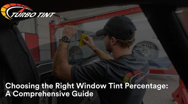 Which Window Tint Percentage Is Ideal for Your Vehicle?