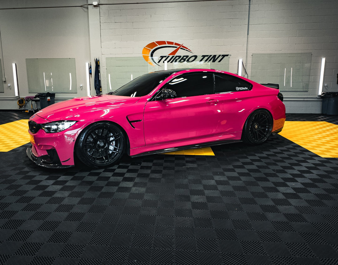 Turbo Tint Orlando Pink Ceramic Coating and wrap